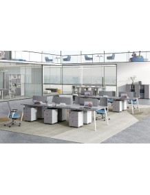 وحدة عمل جماعية (Workstation) بتصميم عصري